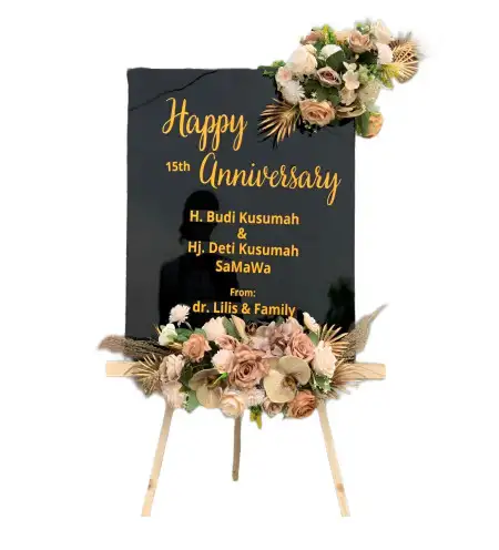 Papan Bunga Akrilik Jubelan