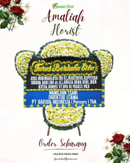 Papan Bunga Duka Jubelan